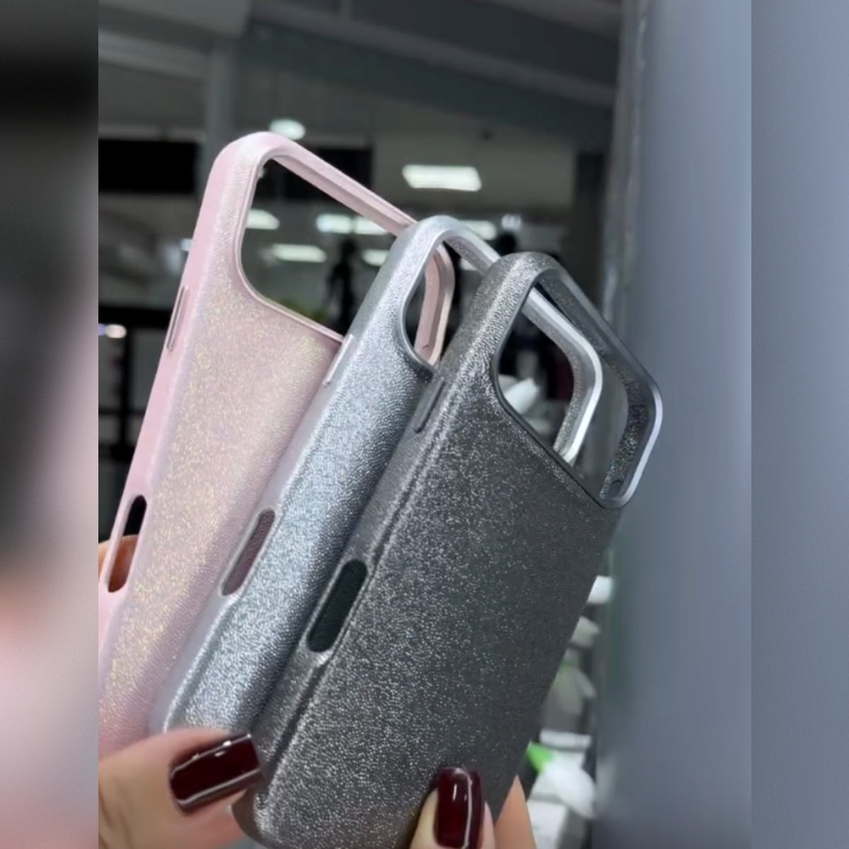 Metallic Crystal Shimmer