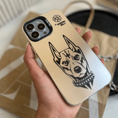 Regal Hound Artistic Illustration Case - iPhone