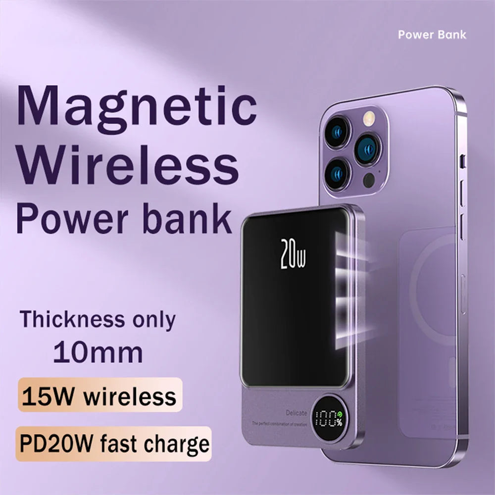 PowerX™ - 10000 mAh Magsafe Wireless Powerbank