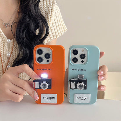 Retro Camera Charm Case