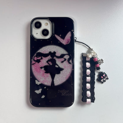 Moonlit Magic Glitter Case