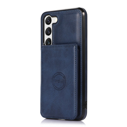 Premium Leather Wallet Holder Magnetic Case - Samsung