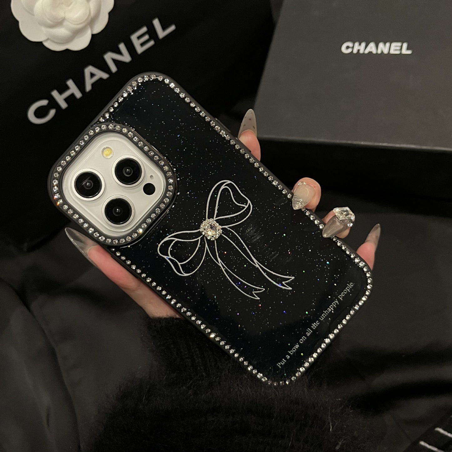 Starlit Ribbon Sparkle Case