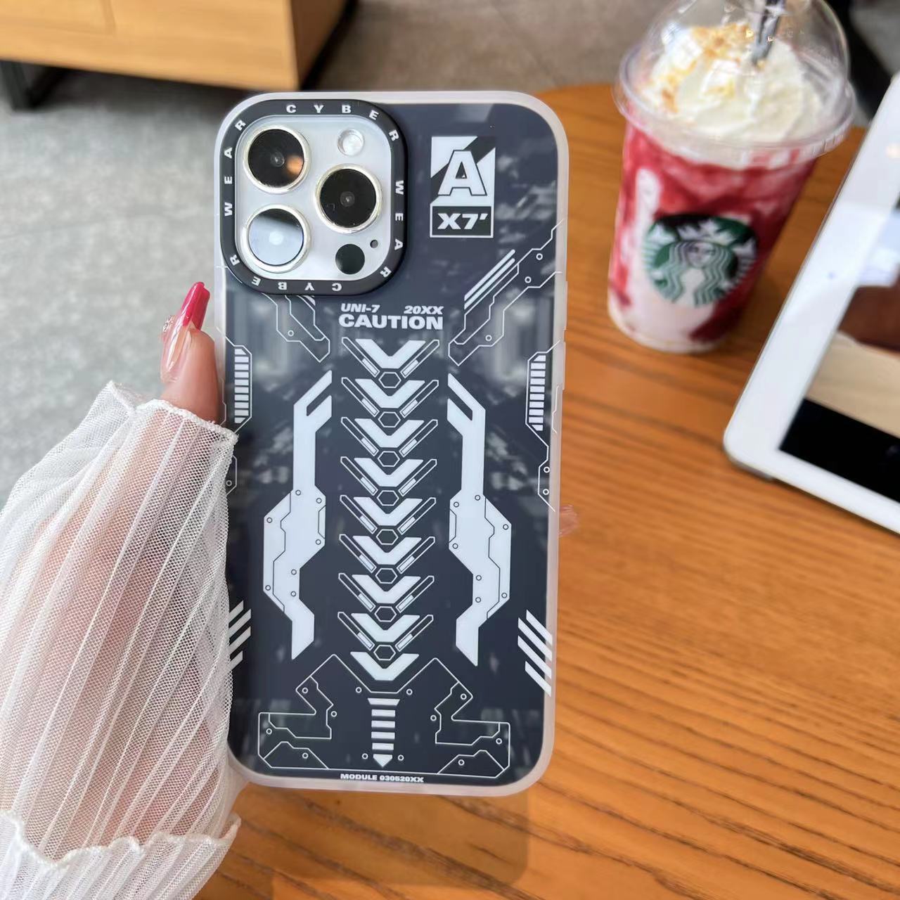 Futuristic Electronic Circuit Design Case - iPhone