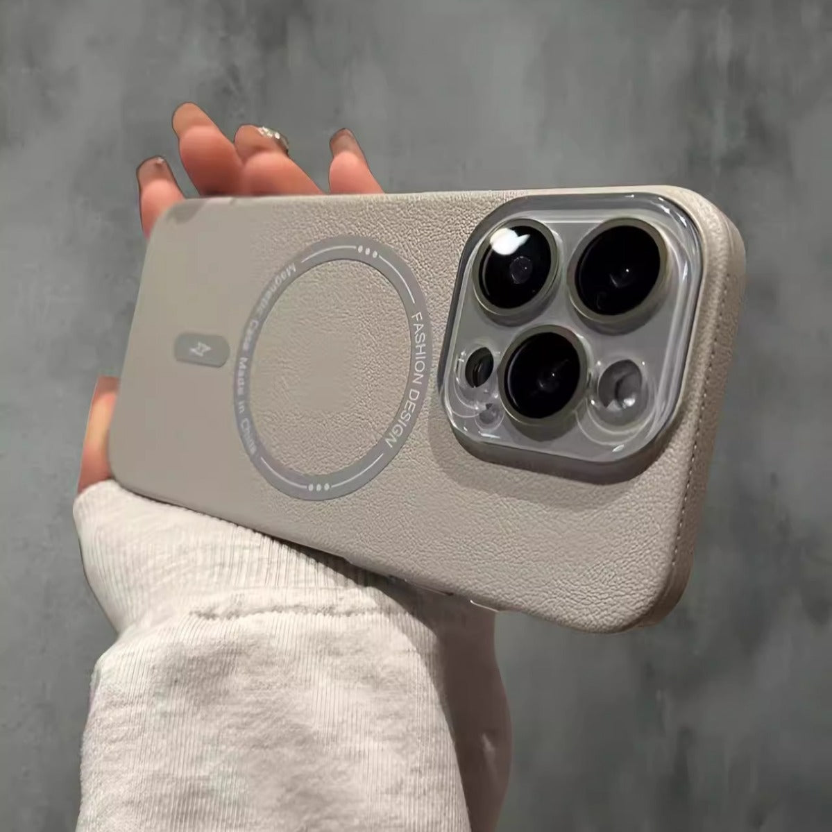 Elegance Leather Flex Magnetic Case - iPhone