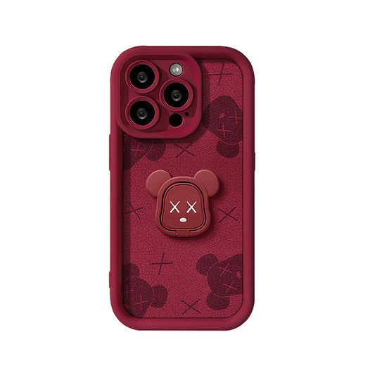 Adorable Teddy Grip Phone Case