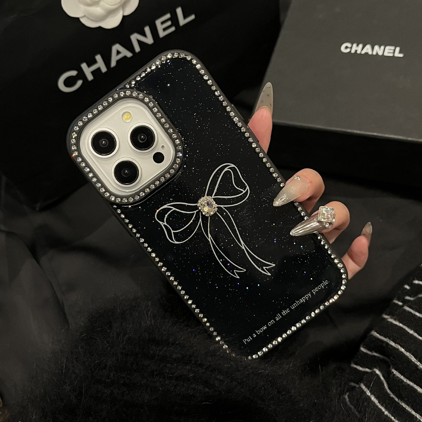 Starlit Ribbon Sparkle Case