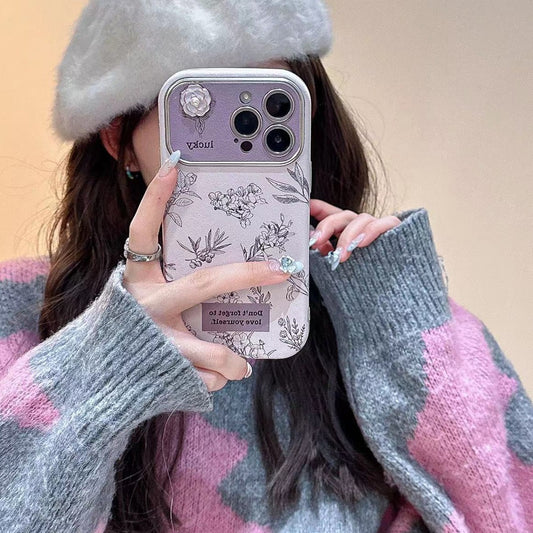 Lavender Floral Delight Phone Case