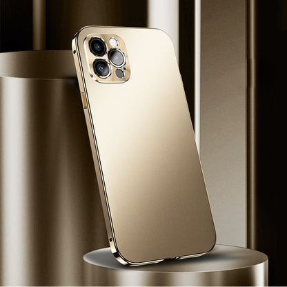 Polished Metallic Minimal Frame Case - iPhone