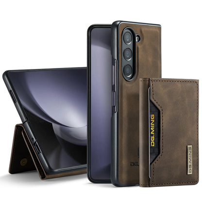 Lavish Leather Magnetic Wallet Case - Samsung