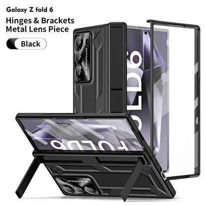 Galaxy Z Fold6 Dual Kickstand Folding Spring Loaded Case