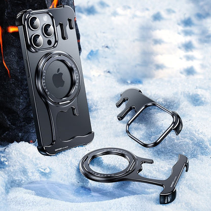 Infinite Twist 360° Bracket Metal Case - iPhone