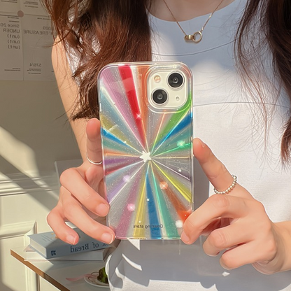 Dazzling Rainbow Star Case