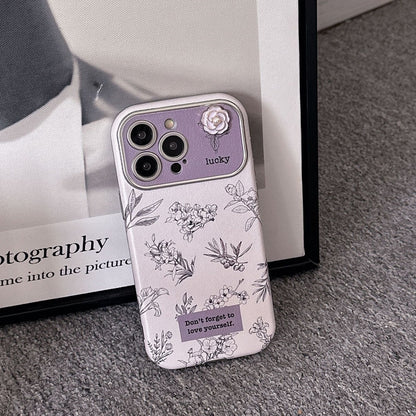 Lavender Floral Delight Phone Case