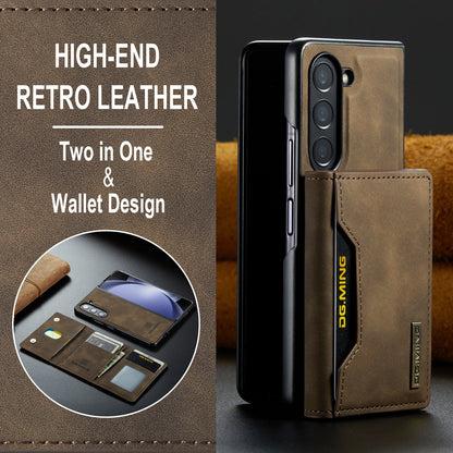 Lavish Leather Magnetic Wallet Case - Samsung