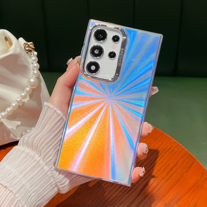 Luxury Gradient Laser Aurora Case - Samsung