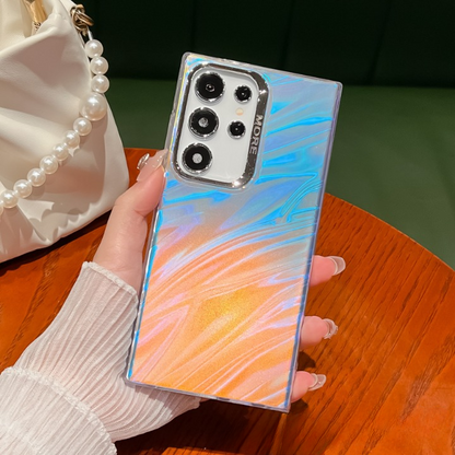 Luxury Gradient Laser Aurora Case - Samsung