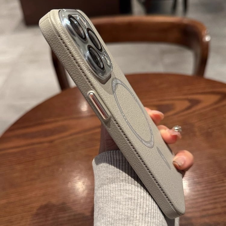 Elegance Leather Flex Magnetic Case - iPhone