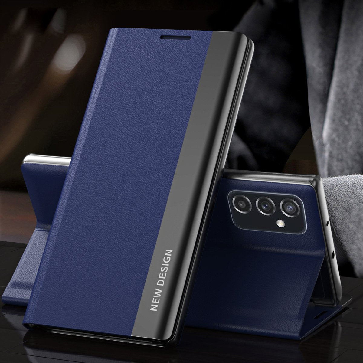 Ultimate Elegance Shockproof Leather Case - Samsung