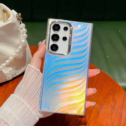 Luxury Gradient Laser Aurora Case - Samsung