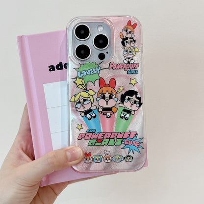 Cartoon Heroines Graffiti Case