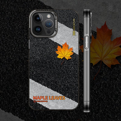 Stunning Laser Maple Leaf Case - iPhone