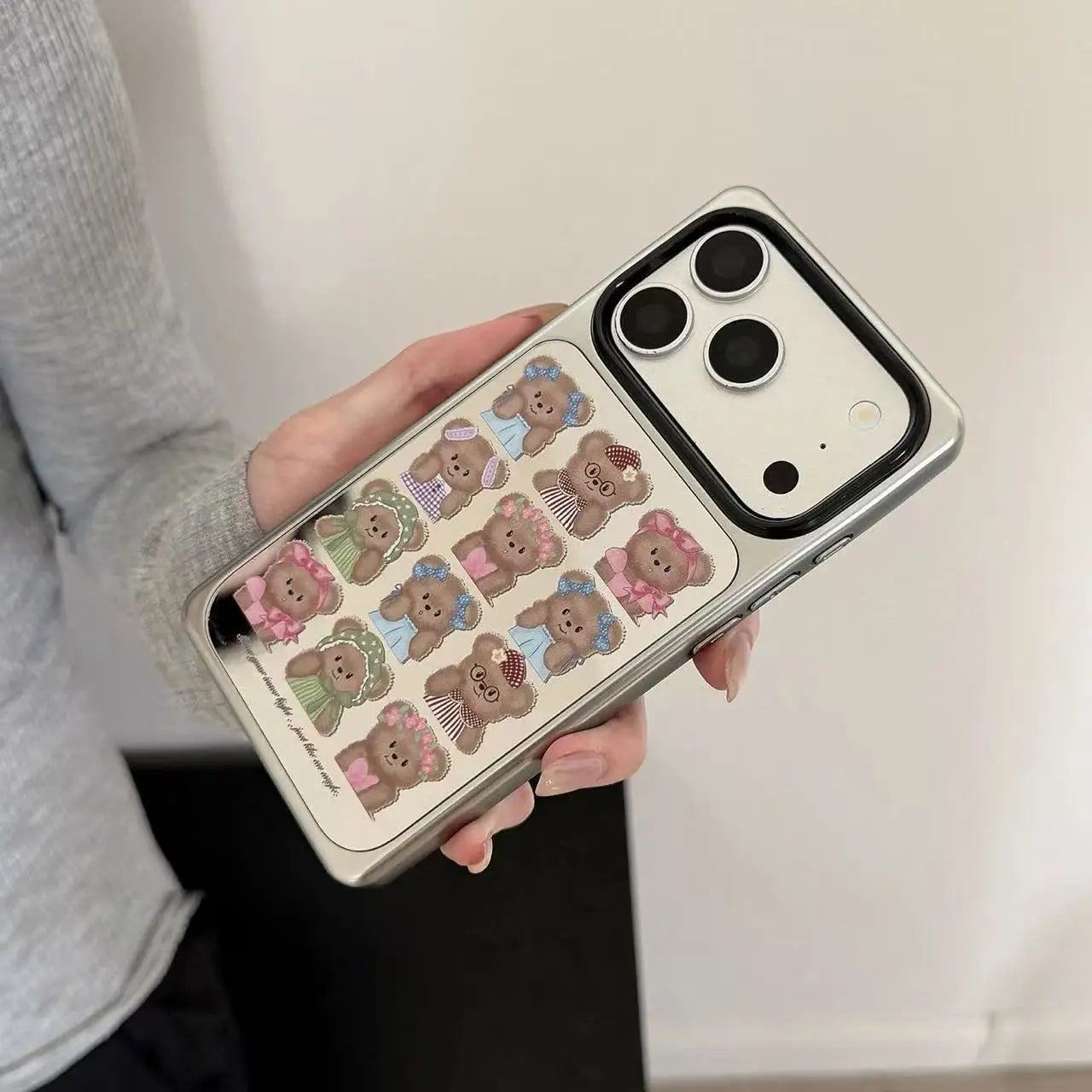 Vintage Teddy Bear Collage Case