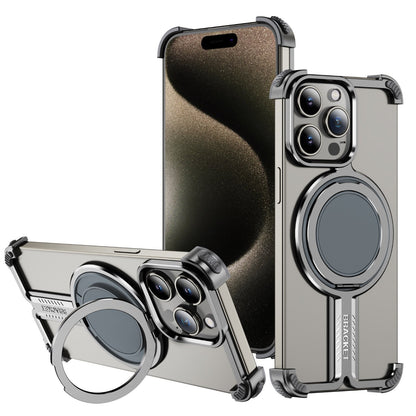 Ingenious Anti- Fall Bracket Frame Case - iPhone