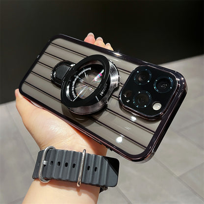 Prismatic Glow Magnetic Ring Case - iPhone