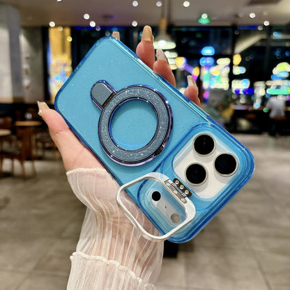 Serina Sparkling Ring Stand Glitter Case