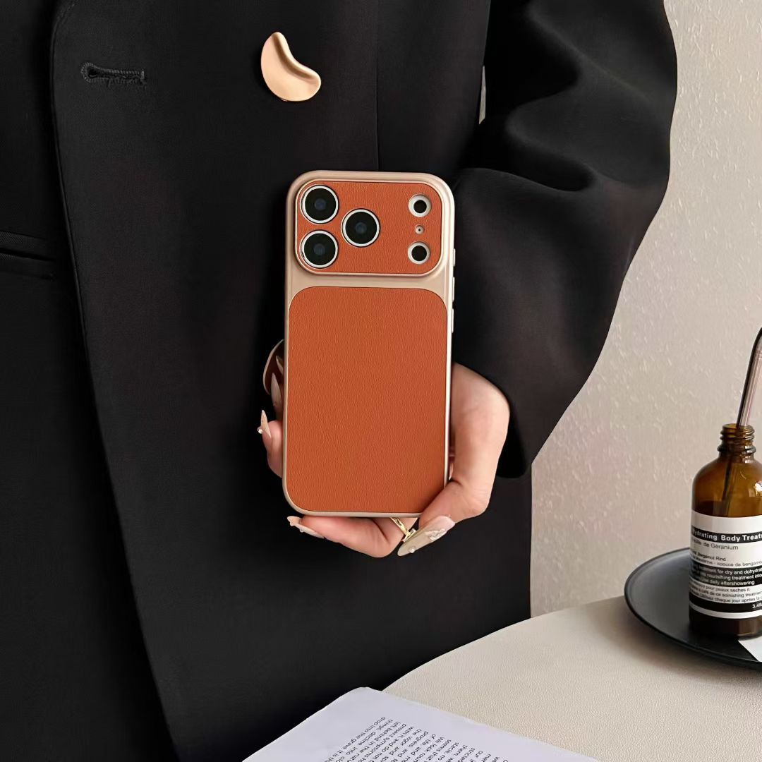 Minimal Aura Leather Finish Case