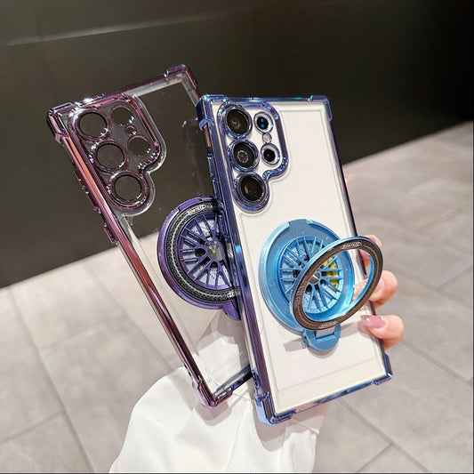 Electroplated Rotating Gyro Magnetic Case - Samsung