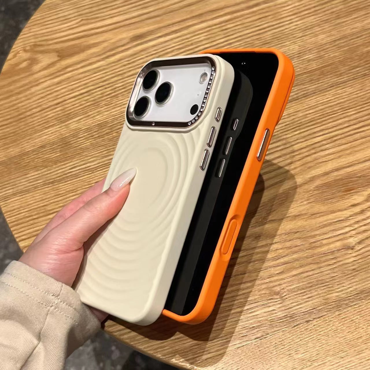Premium Ripple Wave Texture Case
