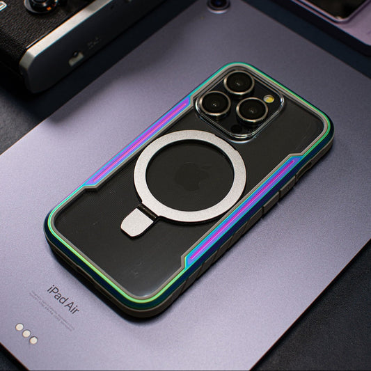 Bright Guard Metal Magnetic Bracket Case - iPhone