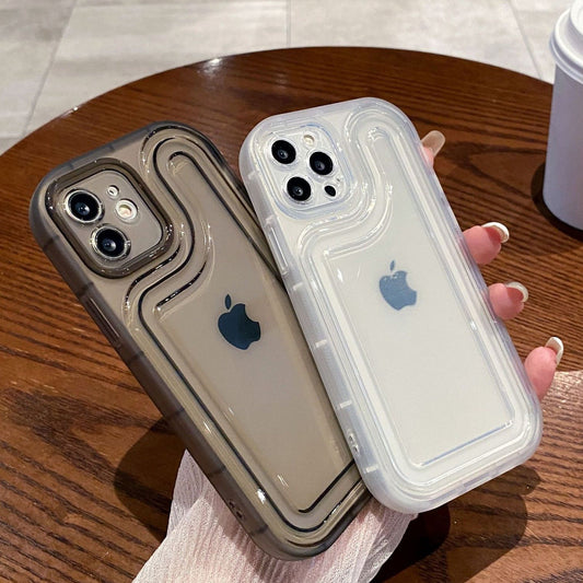 Crystal Clear Air Cushion Case - iPhone