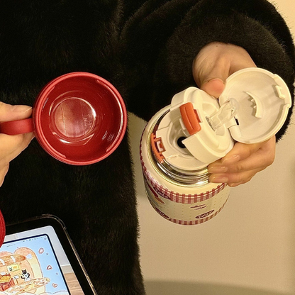 Cute Plaid Insulated Hydrator Tumbler