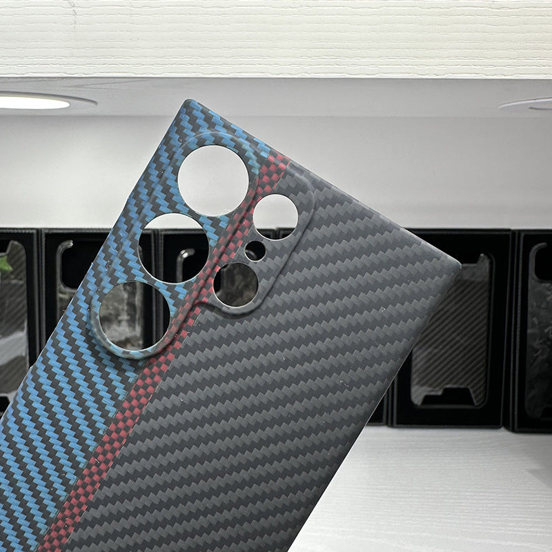 Tri-Color Aramid Fiber Hard Case - Samsung