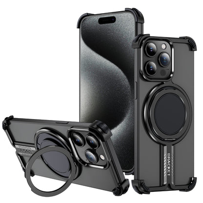 Ingenious Anti- Fall Bracket Frame Case - iPhone