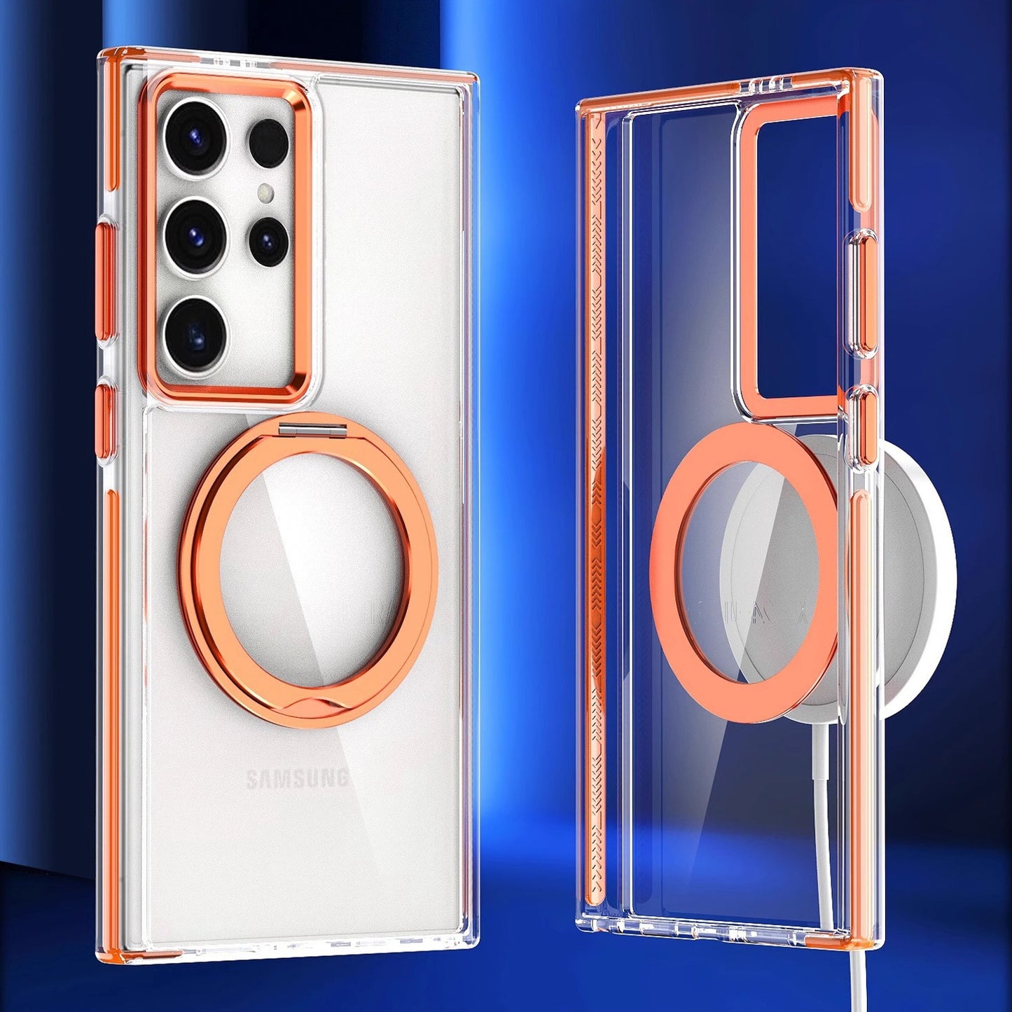 Twin Tone Magnetic Stand Case - Samsung