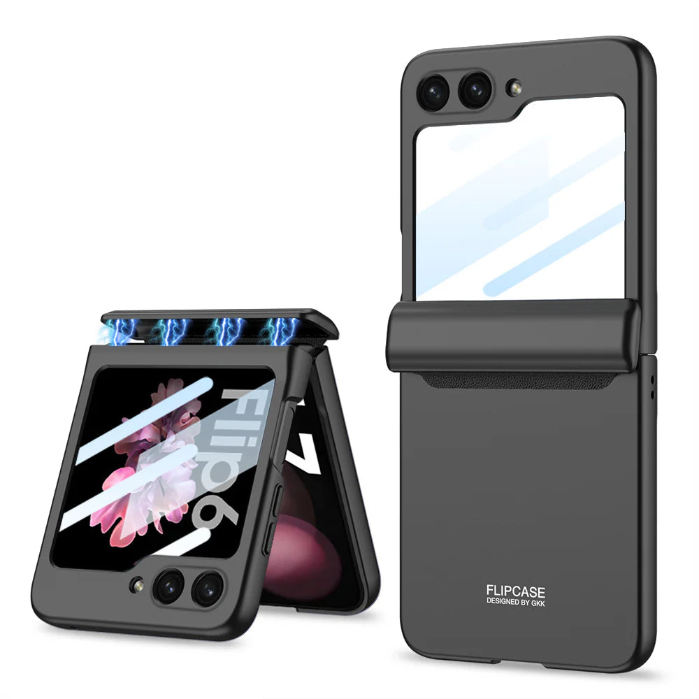 Galaxy Z Flip Series Magnetic Hinge Frosted Case