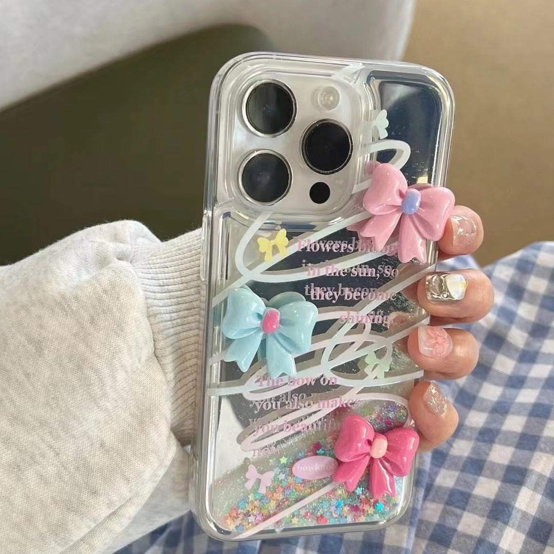 Twinkle Bow Shimmer Case - iPhone