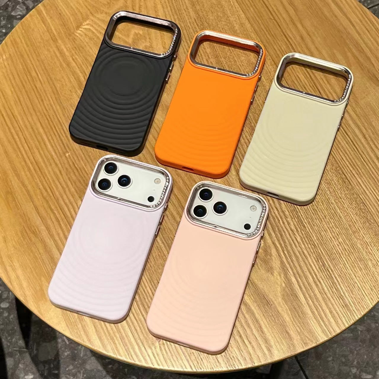 Premium Ripple Wave Texture Case