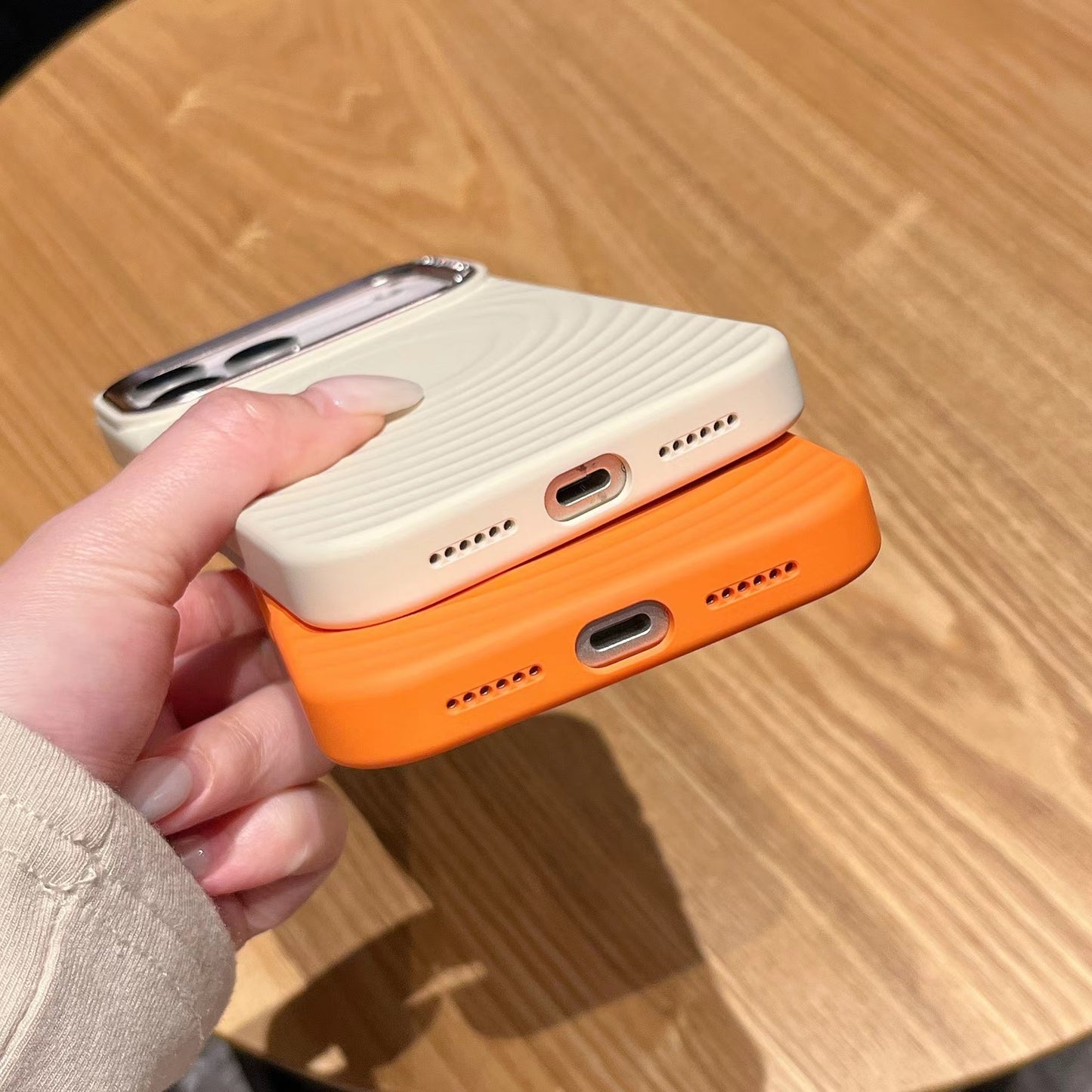 Premium Ripple Wave Texture Case