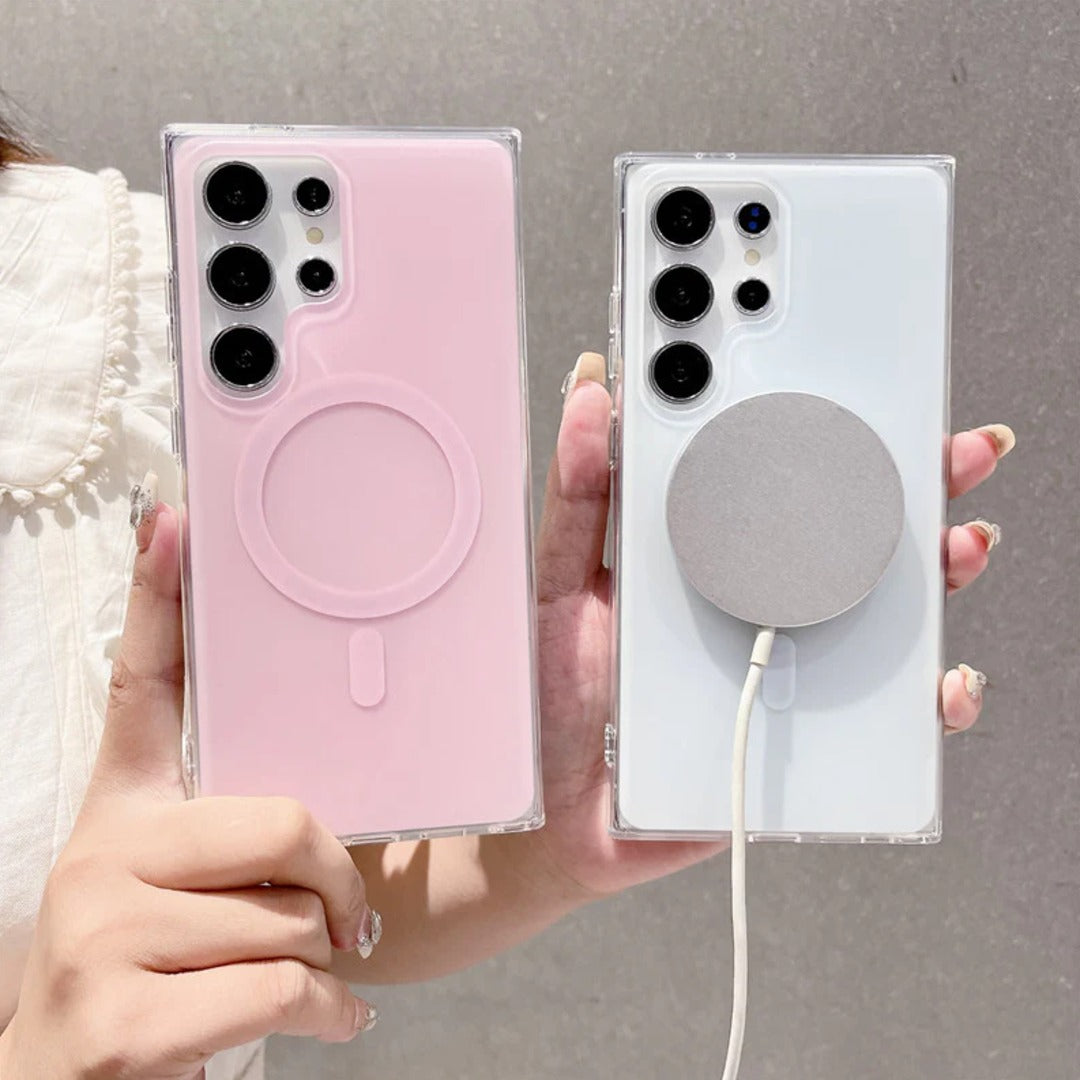 Modern Magnetic Shockproof Phone Case - Samsung