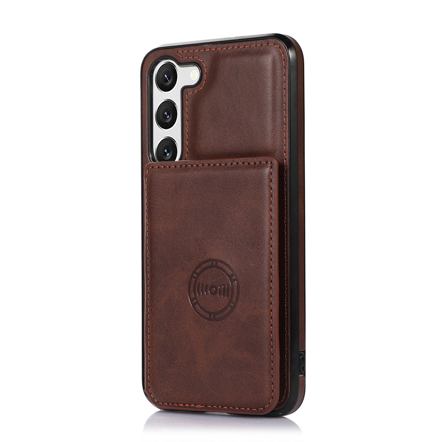 Premium Leather Wallet Holder Magnetic Case - Samsung