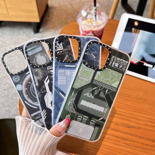Futuristic Electronic Circuit Design Case - iPhone