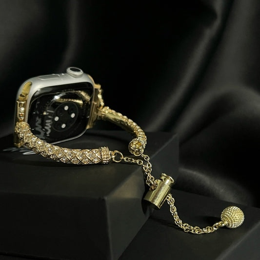 Glam Crystal Chain Apple Watch Bracelet