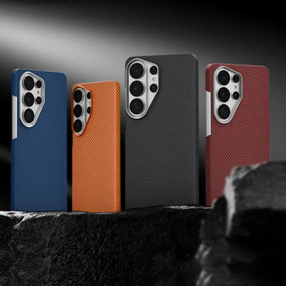 Fusion Weave Texture Leather Case