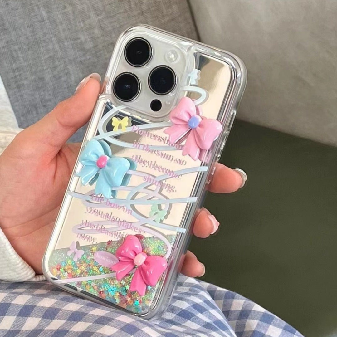 Twinkle Bow Shimmer Case - iPhone