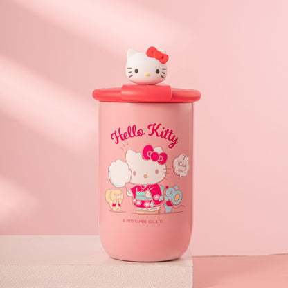 Cute Sanrio Rotating Lid Coffee Mug